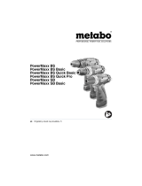 Metabo POWERMAXX BS QUICK BASIC Návod na používanie