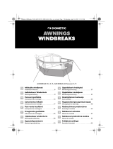 Dometic Air Break Pro 3/5 Awnings Windbreaks Návod na inštaláciu