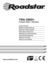 Roadstar TRA-300D+/BK Používateľská príručka