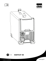 GYS PLASMA CUTTER EASYCUT 40 Návod na obsluhu