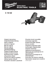 Milwaukee C 18 HZ Original Instructions Manual