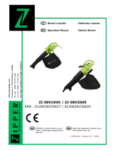 Zipper Mowers ZI-SBH3000 Návod na používanie