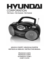 Hyundai TRC764A3W Používateľská príručka