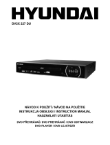 Hyundai DV2X 227 DU Používateľská príručka