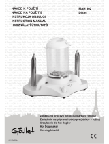 Gallet MAH 302 Dijon Používateľská príručka