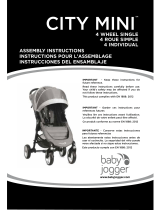 Baby Jogger city mini 4 wheel single Assembly Instructions Manual