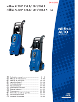 Nilfisk-ALTO ALTO P 160.1 X-TRA Používateľská príručka