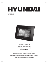 Hyundai WSC SENZOR 2032 Používateľská príručka