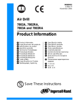 Ingersoll-Rand 7803A Používateľská príručka