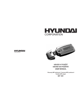 Hyundai MP 1301 Používateľská príručka