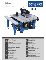 Scheppach HS80 Používateľská príručka