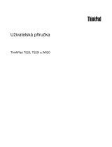 Lenovo THINKPAD T520I Používateľská príručka