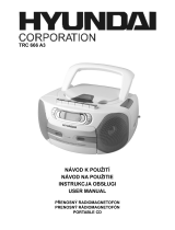 Hyundai TRC 566 A Používateľská príručka