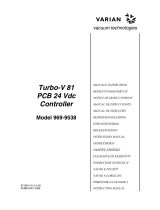 Varian Turbo-V 81 969-9538 Používateľská príručka