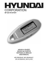 Hyundai MP 828 FM SPORT Používateľská príručka