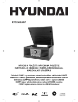 Hyundai RTC290SURIP Používateľská príručka