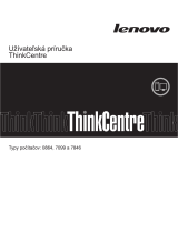 Lenovo ThinkCentre M58 Používateľská príručka