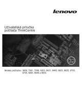 Lenovo 7061 Používateľská príručka