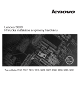 Lenovo 3000 7819 Používateľská príručka