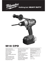Milwaukee M18 BLDD Original Instructions Manual