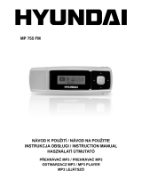Hyundai MP 755 FM Používateľská príručka