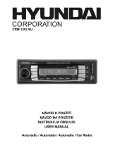 Hyundai CRM 1253 SU Používateľská príručka