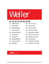 Weller SP 15 Operating Instructions Manual