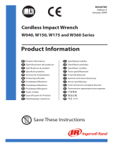 Ingersoll-Rand W175P Informácie o produkte