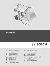 Bosch MUZ5FW1 Návod na obsluhu