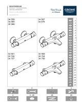 GROHE 34 566 Používateľská príručka