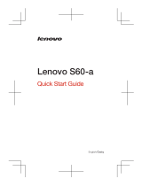 Lenovo S60-A Stručná príručka spustenia