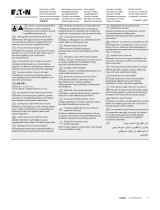 Eaton Power Defense PDG3 600 Series Instruction Leaflet