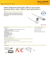 DeLOCK 85190 Dátový hárok