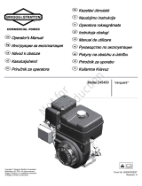 Simplicity ENGINE, MODEL 245400, VANGUARD Používateľská príručka