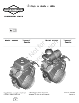 Simplicity MODEL 54 61 VANGUARD BB HS GASOLINE Používateľská príručka