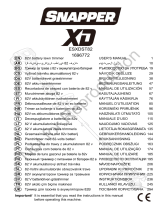 Snapper STRING TRIMMER, 82V LI-ION Používateľská príručka