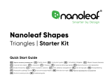 Nanoleaf Shapes Triangles Starter Kits (NL47-6002TW-15PK) Používateľská príručka