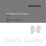 Avermedia DVD EZMaker 7 (C039) Používateľská príručka