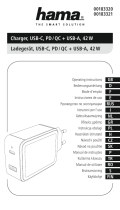 Hama PD/QC 3A White (00183320) Používateľská príručka