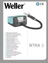 Weller WTHA 1 Supplementary Operating Instructions