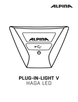 Alpina PLUG-IN-LIGHT V HAGA LED Používateľská príručka