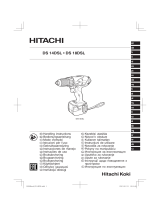 Hitachi DS 18DSL Používateľská príručka
