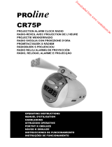 Proline CR75P Návod na používanie