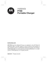 Motorola P790 Používateľská príručka