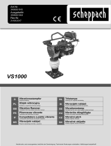 Scheppach VS1000 Používateľská príručka