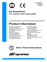 Ingersoll-Rand 371 Informácie o produkte