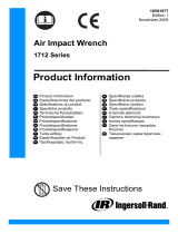 Ingersoll-Rand 1712B2 Informácie o produkte