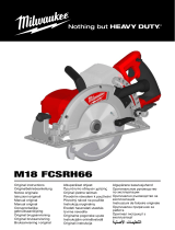 Milwaukee M18 FCSRH66 Original Instructions Manual