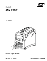 ESAB Caddy® Mig C200i Používateľská príručka