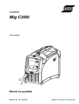 ESAB Caddy® Mig C200i Používateľská príručka